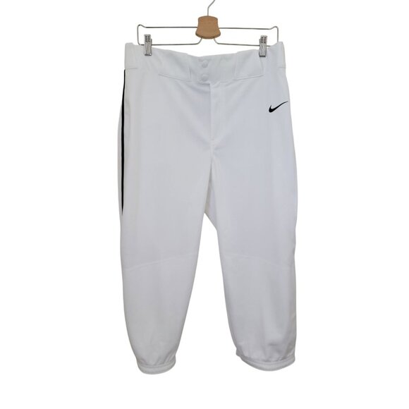 Nike Men's Vapor Select Baseball Knicker High Waisted Pants w/ Black Stripe L - Picture 1 of 7